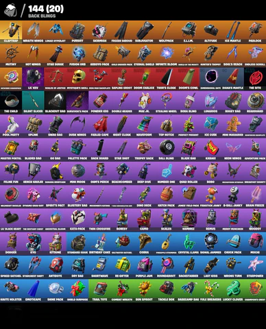Fortnite Account - Wonder - Honor Guard - Psycho Bandit - Minty Spitzhacke - 139 Skins - Image 3