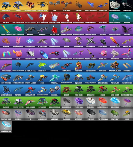 Fortnite Account - Ikonik - Glow - Astroworld Cyclone - Fishstick (WC) - 168 - Skins - Image 5