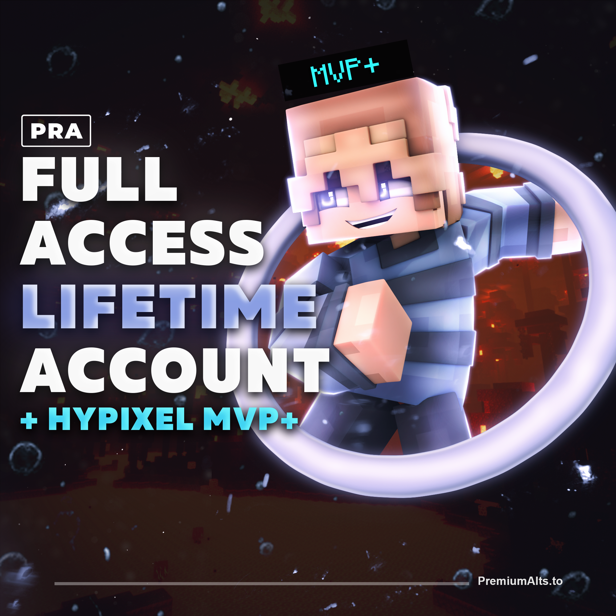 Minecraft Access Minecraft Lifetime Full Access Account mit MVP+ auf Hypixel