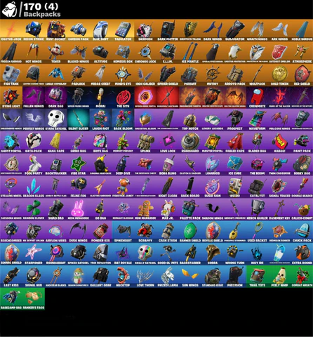 Fortnite Account - Travis Scott - Sensenmann - Blauer Knappe - Mako - 178 Skins - Image 3
