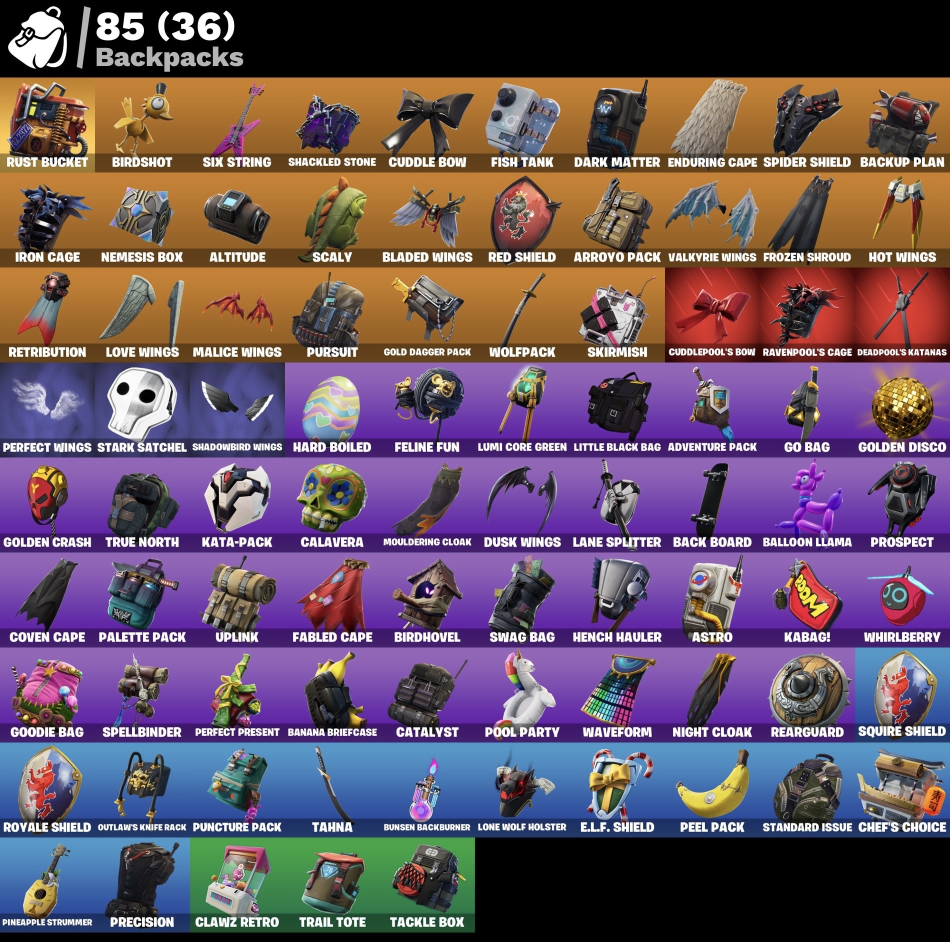 Fortnite Account - OG Aeriel Assault One - Royale Ritterin - S3 Battelpass - Battle Bus Banner - Fresh Tanz - 110 Skins - Image 3