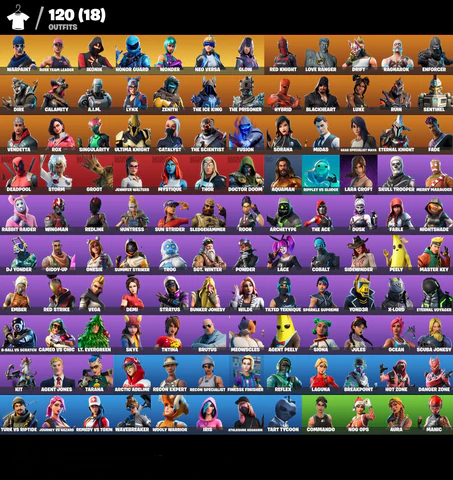 Fortnite Account - Wonder - Ikonik - Honor Guard - Glow - Verve - 120 Skins - Image 2