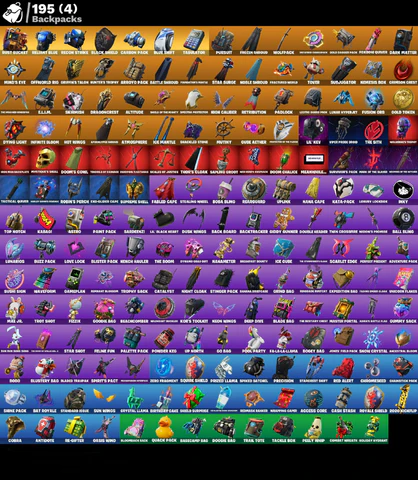 Fortnite Account - Schwarzer Ritter - Sensenmann  - 178 Skins - Image 3