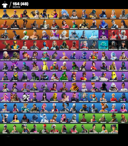 Fortnite Account - Indigo Kuno - Ikonik - Psycho Bandit - Minty Spitzhacke - Widow´s Bite - 154 Skins - Image 2