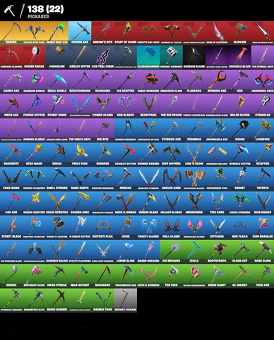 Fortnite Account - Indigo Kuno - Ikonik - Psycho Bandit - Minty Spitzhacke - Widow´s Bite - 154 Skins - Image 4