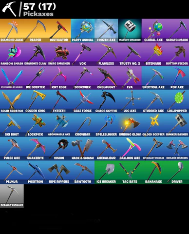 Fortnite Account - Travis Scott - Sensenmann - Schwarzer Ritter - Mako Gleiter - 102 Skins - Image 5