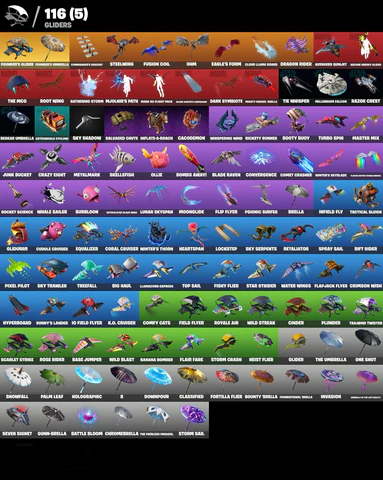 Fortnite Account - Indigo Kuno - Ikonik - Psycho Bandit - Minty Spitzhacke - Widow´s Bite - 154 Skins - Image 5