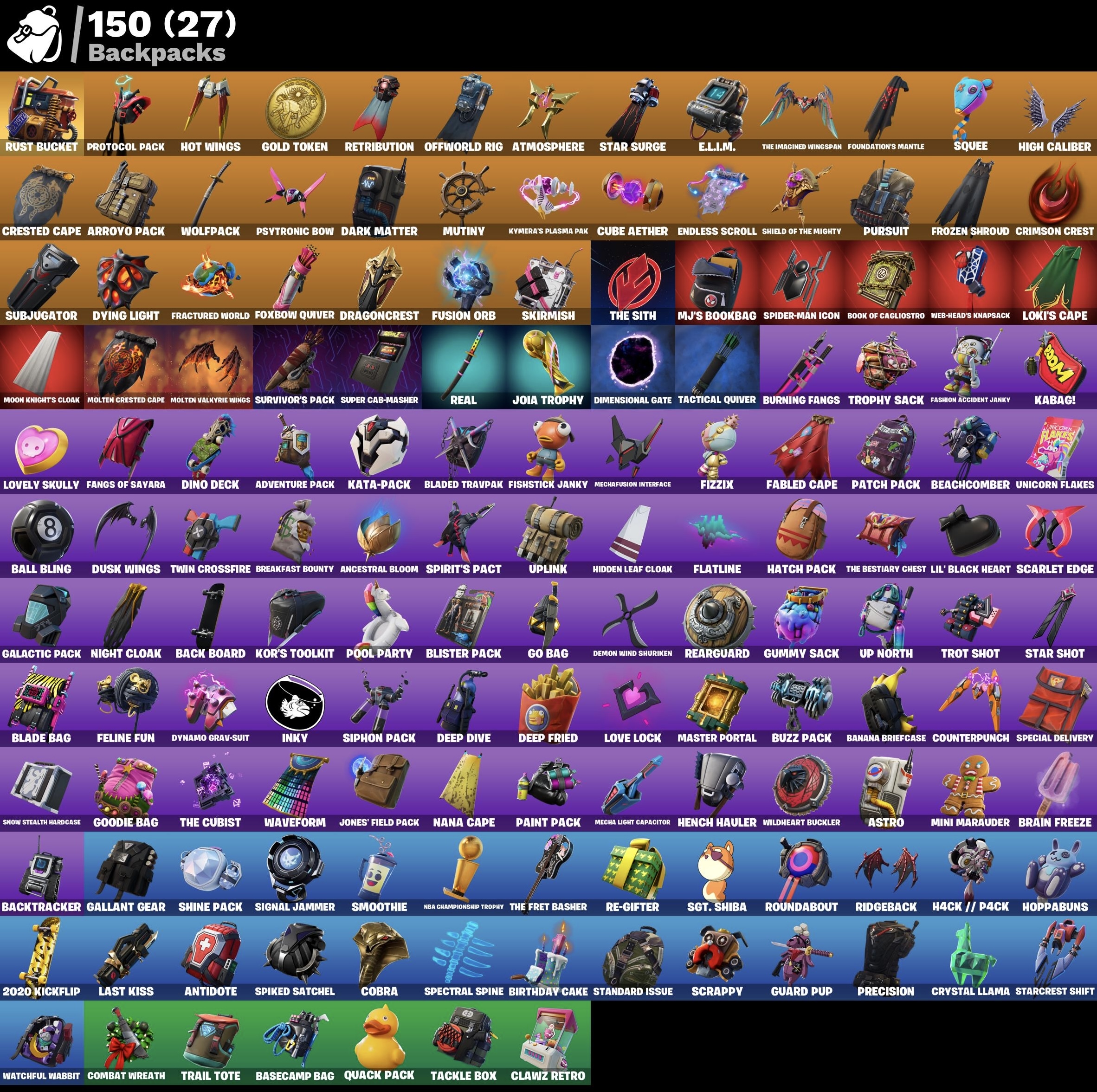 Fortnite Account - Wonder - Minty Spitzhacke - Leviathan Spitzhacke - S3 Battelpass - Glow - Fresh Tanz - 164 Skins - Image 3