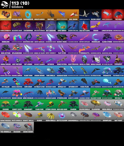 Fortnite Account - Schwarzer Ritter - Sensenmann - Fresh - 240 Skins - Image 5